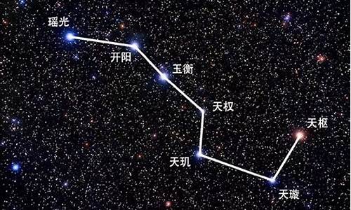 南斗六星与北斗七星_南斗六星与北斗七星图